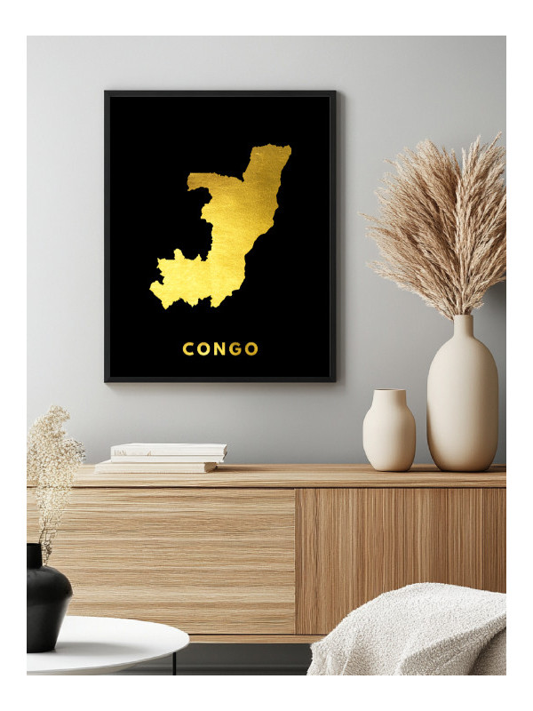 Poster - Congo brazzaville - Accueil | Oueso - Contemporary Afro Art