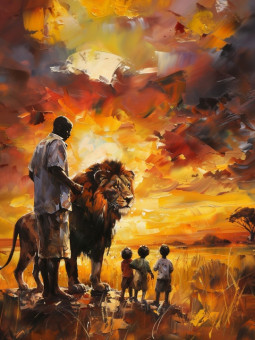 Poster - KIngs - Accueil | Oueso - Contemporary Afro Art