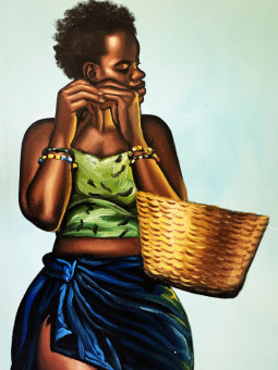 Poster - Djab - Accueil | Oueso - Contemporary Afro Art