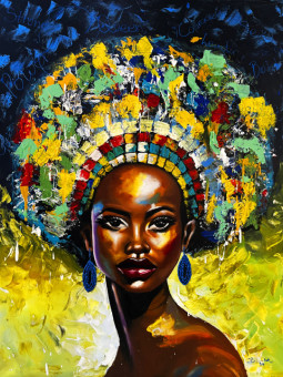 Poster - Vida - Accueil | Oueso - Contemporary Afro Art