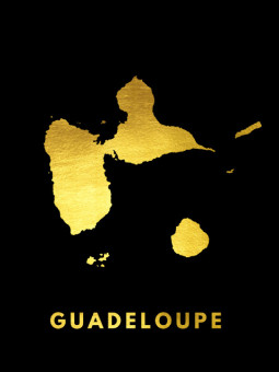 Poster - Guadeloupe - Accueil | Oueso - Contemporary Afro Art