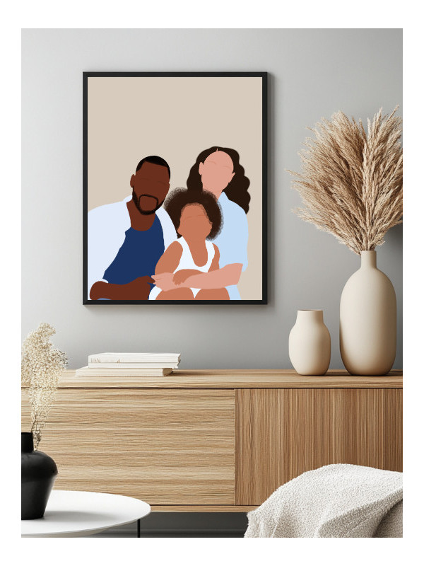 Affiche - Votre illustration personnalisée - Accueil | Oueso - Art ...