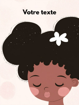 Affiche personnalisée - Kiera - Accueil | Oueso - Contemporary Afro...