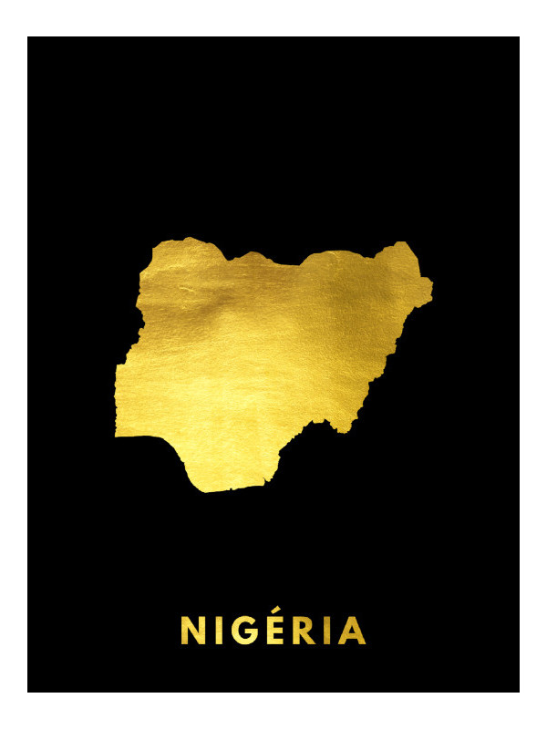 Poster - Nigéria - Accueil | Oueso - Contemporary Afro Art