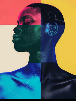 Affiche - Jamal - Accueil | Oueso - Art Afro Contemporain