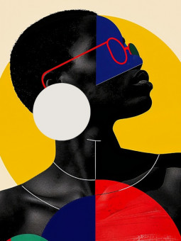 Poster - Amara - Accueil | Oueso - Contemporary Afro Art
