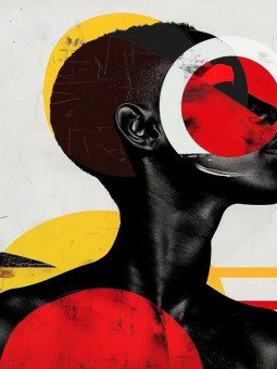 Poster - Ousmane - Accueil | Oueso - Contemporary Afro Art