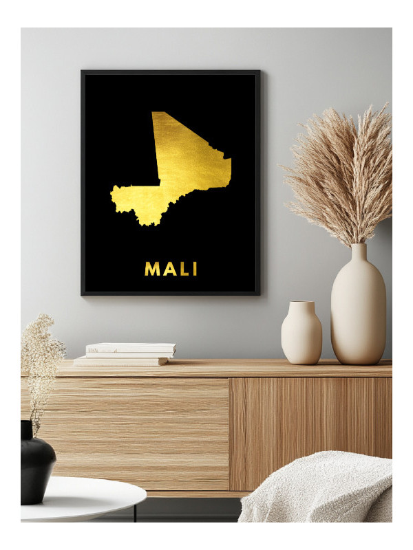 Poster - Mali - Accueil | Oueso - Contemporary Afro Art