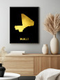 Poster - Mali - Accueil | Oueso - Contemporary Afro Art