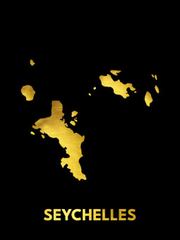 Affiche - Seychelles - Accueil | Oueso - Art Afro Contemporain