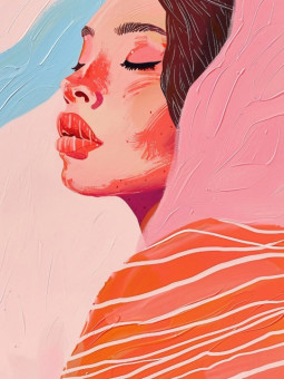 Poster - Volcie - Accueil | Oueso - Contemporary Afro Art