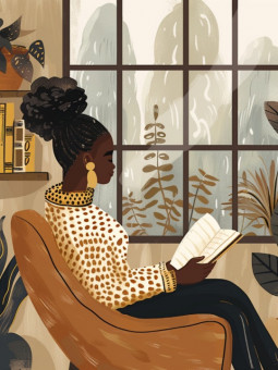 Poster - Maeva - Accueil | Oueso - Contemporary Afro Art