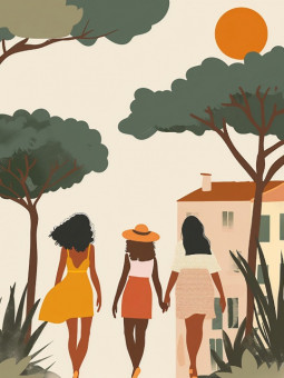 Poster - Omalu - Accueil | Oueso - Contemporary Afro Art