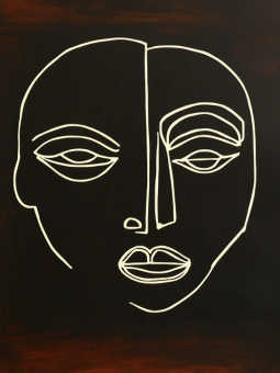 Affiche - Omale - Accueil | Oueso - Art Afro Contemporain