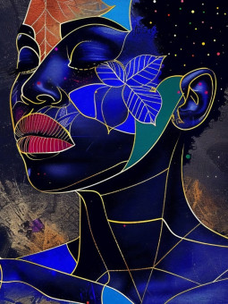 Affiche - Stela - Accueil | Oueso - Art Afro Contemporain