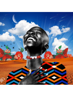 Affiche - Temba - Accueil | Oueso - Art Afro Contemporain