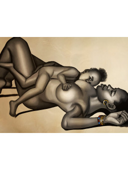 Poster - Moyo - Accueil | Oueso - Contemporary Afro Art
