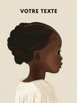 Custom Poster - Kimiyah - Accueil | Oueso - Contemporary Afro Art