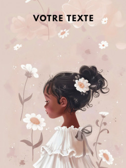 Custom poster - Mila - Accueil | Oueso - Contemporary Afro Art