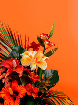 Poster - Flora - Accueil | Oueso - Contemporary Afro Art