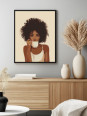 Poster - Arabica - Accueil | Oueso - Contemporary Afro Art