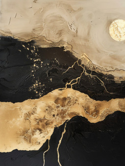 Poster - Marée Noire - Accueil | Oueso - Contemporary Afro Art