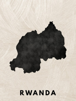 Affiche - Rwanda - Accueil | Oueso - Art Afro Contemporain