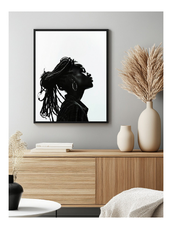 Poster - Enny - Accueil | Oueso - Contemporary Afro Art
