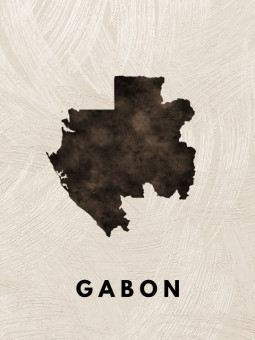 Affiche - Gabon - Accueil | Oueso - Art Afro Contemporain