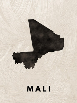 Poster - Mali - Accueil | Oueso - Contemporary Afro Art