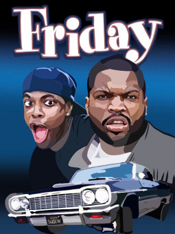 Affiche - Friday - Accueil | Oueso - Art Afro Contemporain