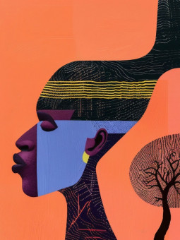 Poster - Makumbe - Accueil | Oueso - Contemporary Afro Art