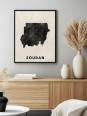 Poster - Soudan - Accueil | Oueso - Contemporary Afro Art