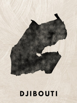 Poster - Djibouti - Accueil | Oueso - Contemporary Afro Art