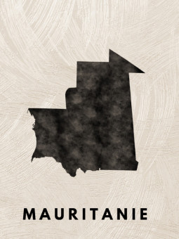 Poster - Mauritanie - Accueil | Oueso - Contemporary Afro Art