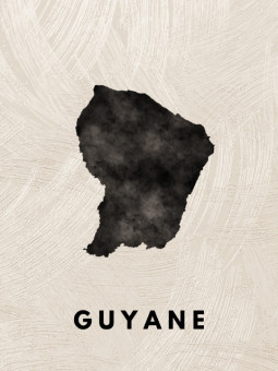 Poster - Guyane - Accueil | Oueso - Contemporary Afro Art