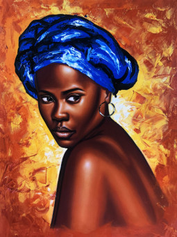 Poster - Kwazi - Accueil | Oueso - Contemporary Afro Art