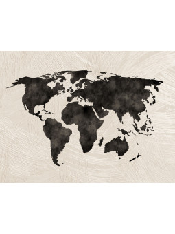 Affiche - Carte du monde art - Accueil | Oueso - Art Afro Contemporain