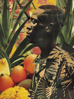 Affiche - Fruit man - Accueil | Oueso - Art Afro Contemporain