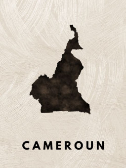 Poster - Cameroun - Accueil | Oueso - Contemporary Afro Art