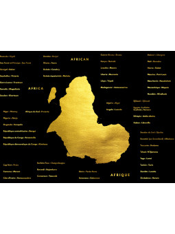 Affiche - Afrique univers - Accueil | Oueso - Art Afro Contemporain