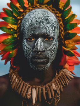 Poster - Uhezi - Accueil | Oueso - Contemporary Afro Art