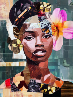 Affiche - Venelle - Accueil | Oueso - Art Afro Contemporain
