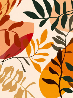 Affiche - Autumn art - Accueil | Oueso - Art Afro Contemporain