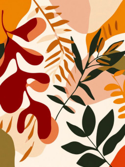 Affiche- Autumn beautiful - Accueil | Oueso - Art Afro Contemporain
