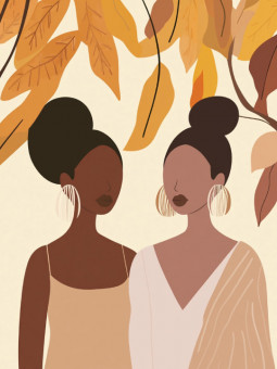 Poster - Serere - Accueil | Oueso - Contemporary Afro Art