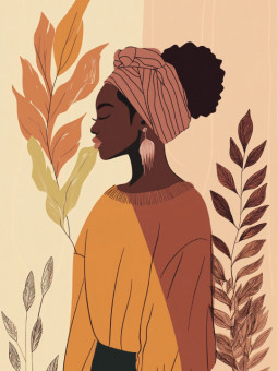 Poster -Penda - Accueil | Oueso - Contemporary Afro Art
