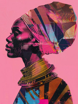 Poster - Rubis - Accueil | Oueso - Contemporary Afro Art