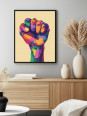 Affiche - Fière - Accueil | Oueso - Art Afro Contemporain