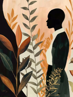 Poster - Botanical - Accueil | Oueso - Contemporary Afro Art